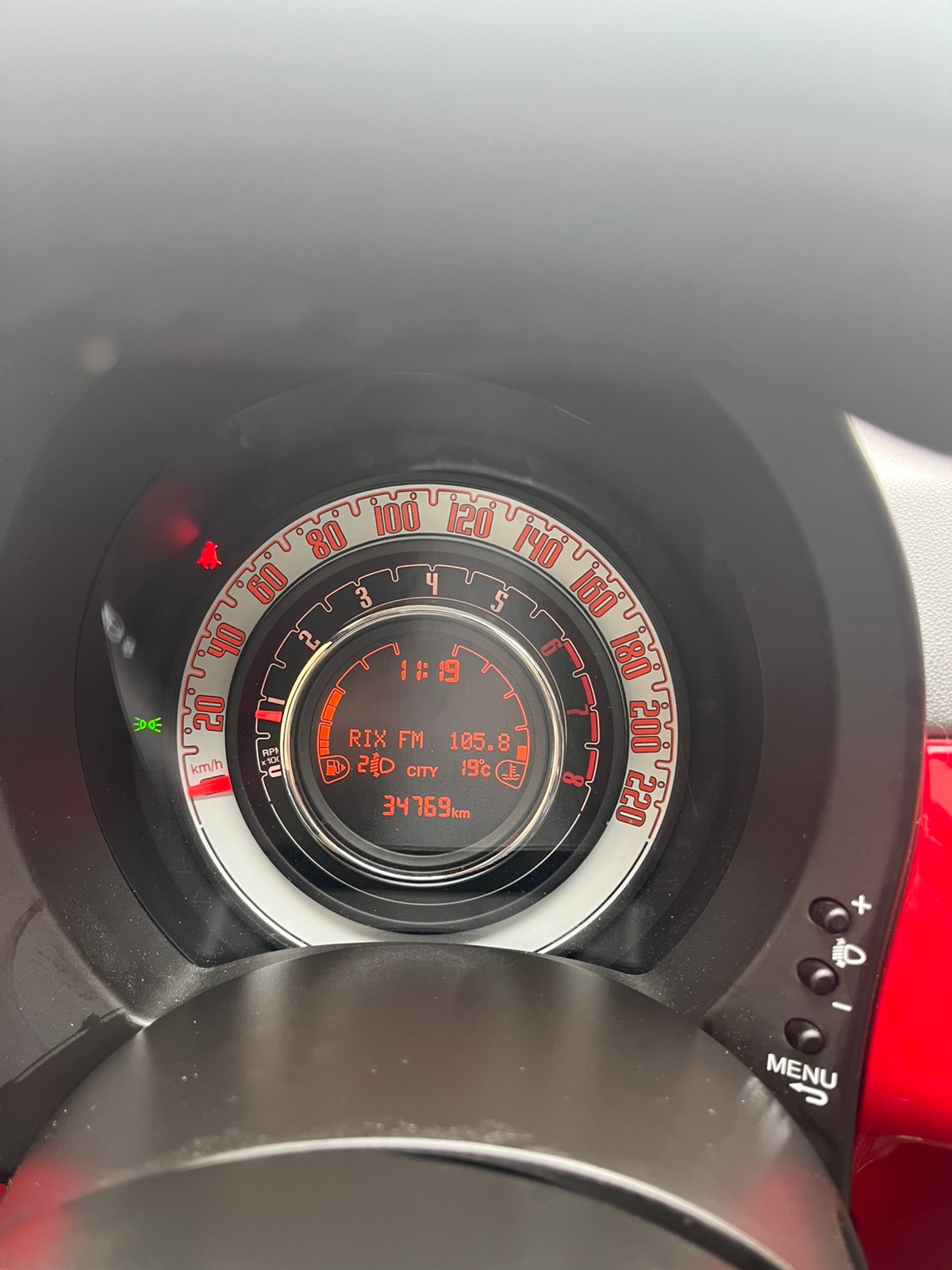 Fiat 500 1.2 8V Manuell 2015, kuva 7/8