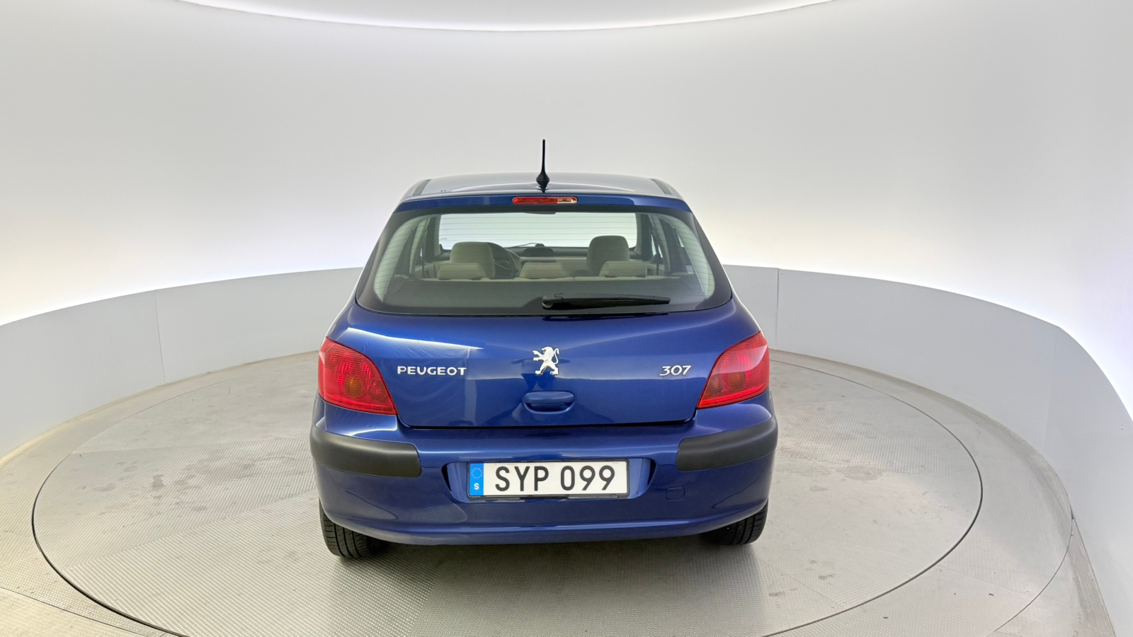 Peugeot 307 5-dörrar 1.6 Manuell 2002, bild 5/10