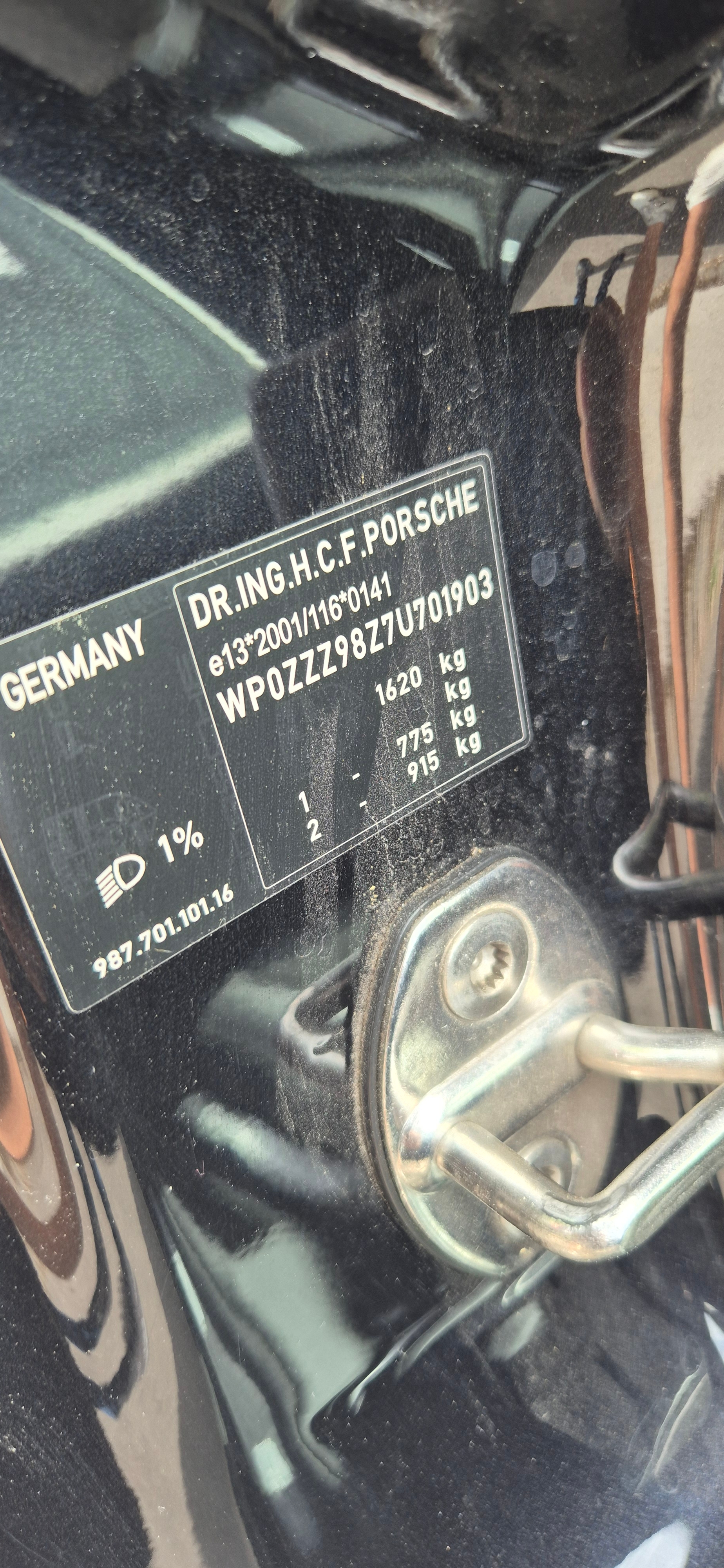 Porsche Boxster Manuell 2007, bild 6/6