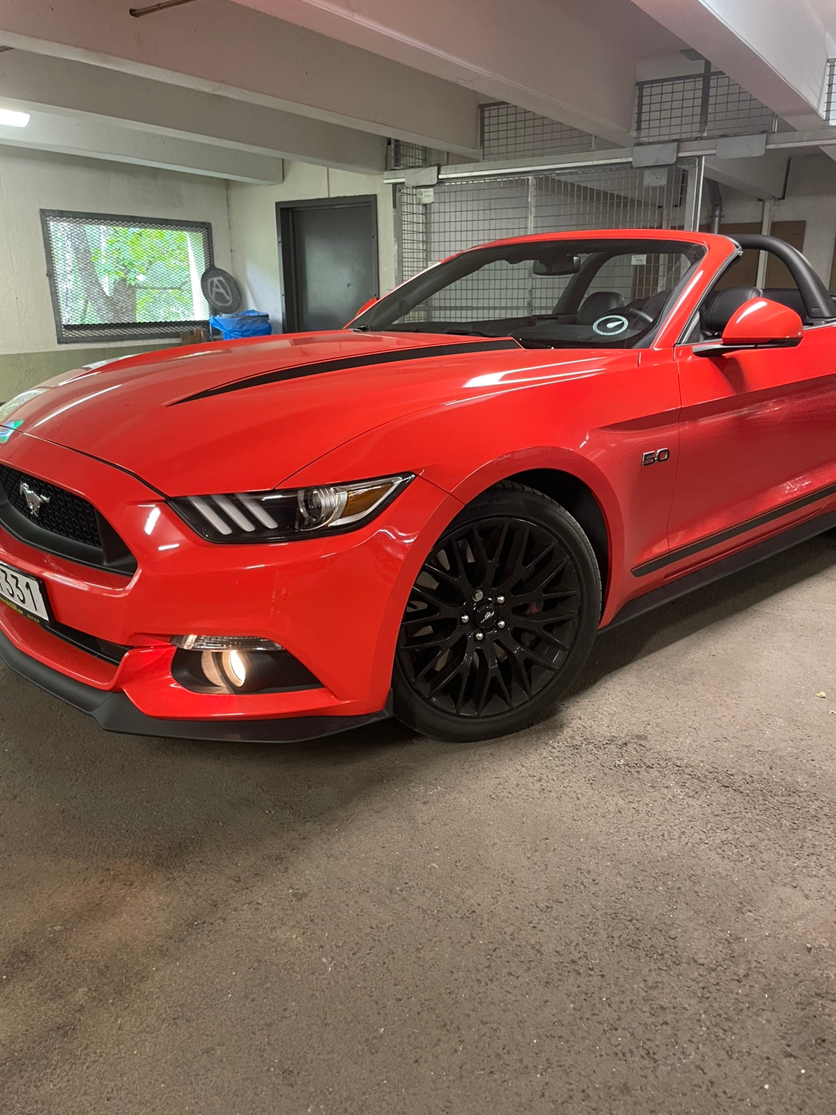 Ford Mustang GT Convertible Manuell 2016, bild 2/5