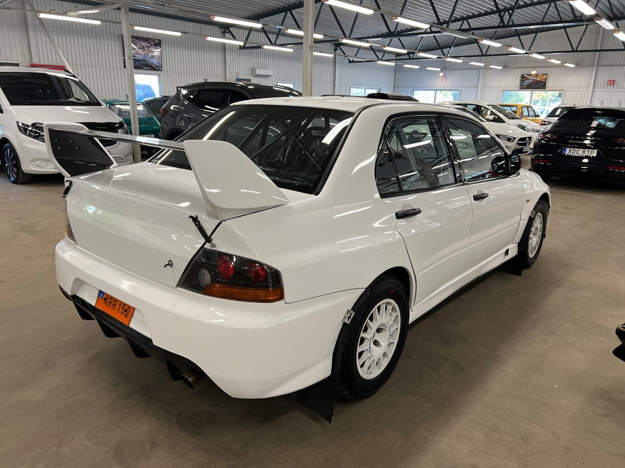 Mitsubishi Lancer Evolution IX rallybil 2006, bild 6/10