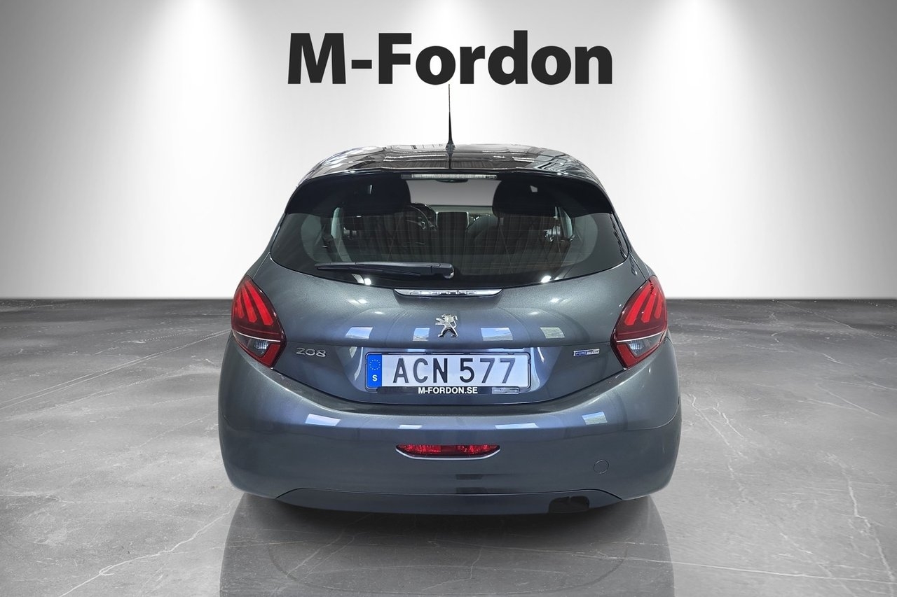 Peugeot 208 5-dörrar 1,2 PureTech 82 Aut 2016, bild 4/10