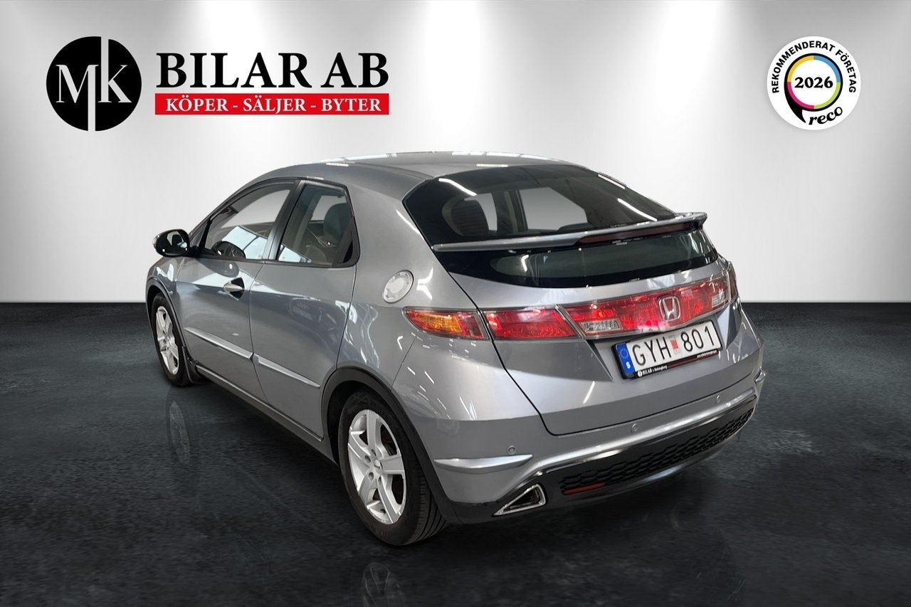 Honda Civic 5-dörrar 1.8 i-VTEC Sport 2008, bild 6/10