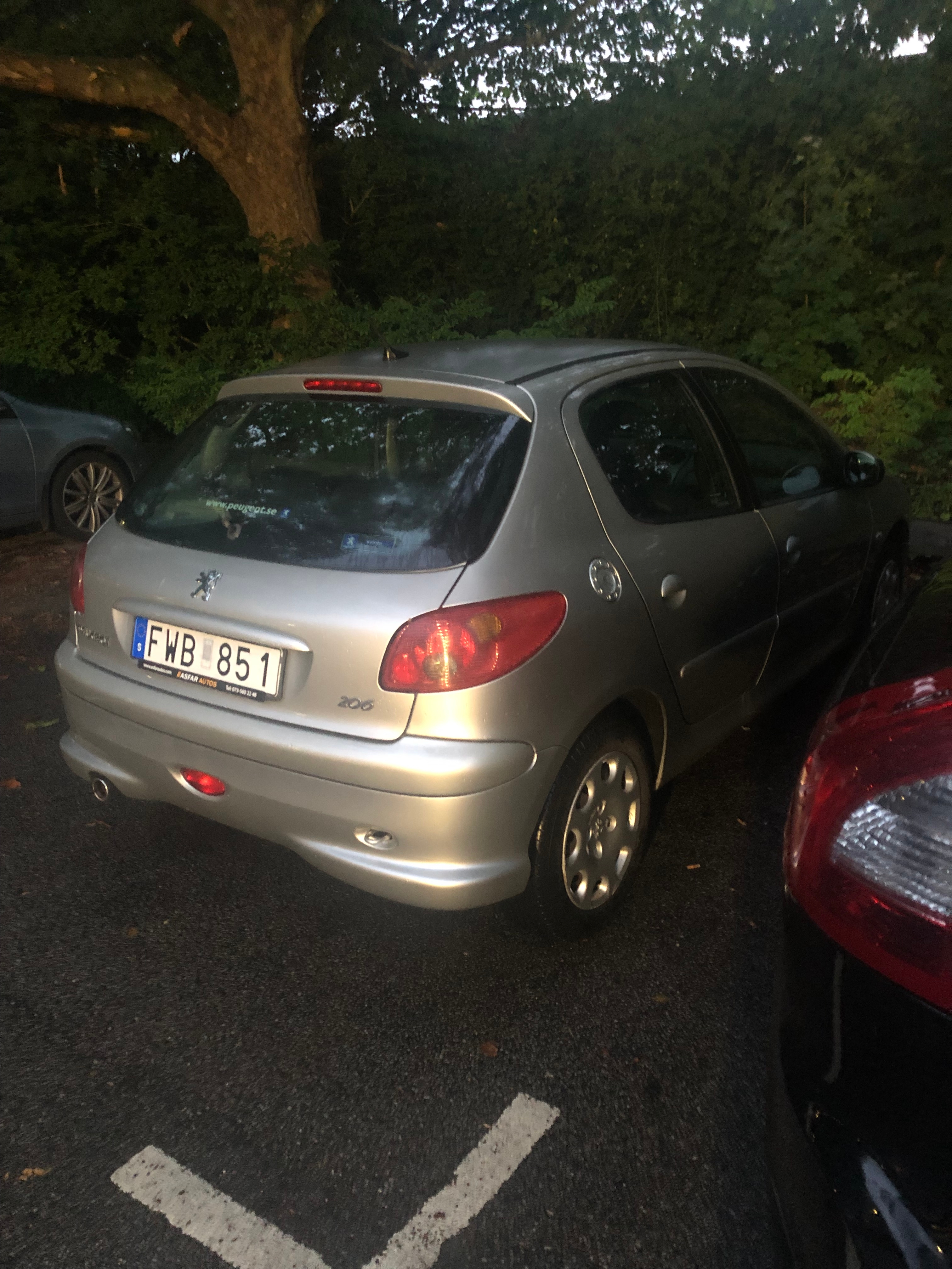 Peugeot 206 5-dörrar 1.4 Manuell 2007, bild 2/10