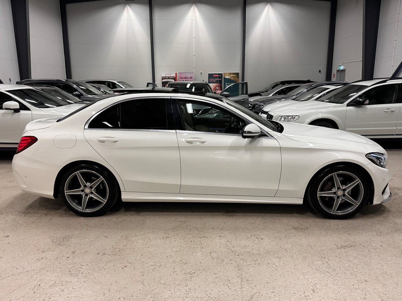 Mercedes-Benz C 220 D 170HK AMG 2017, photo 4/10