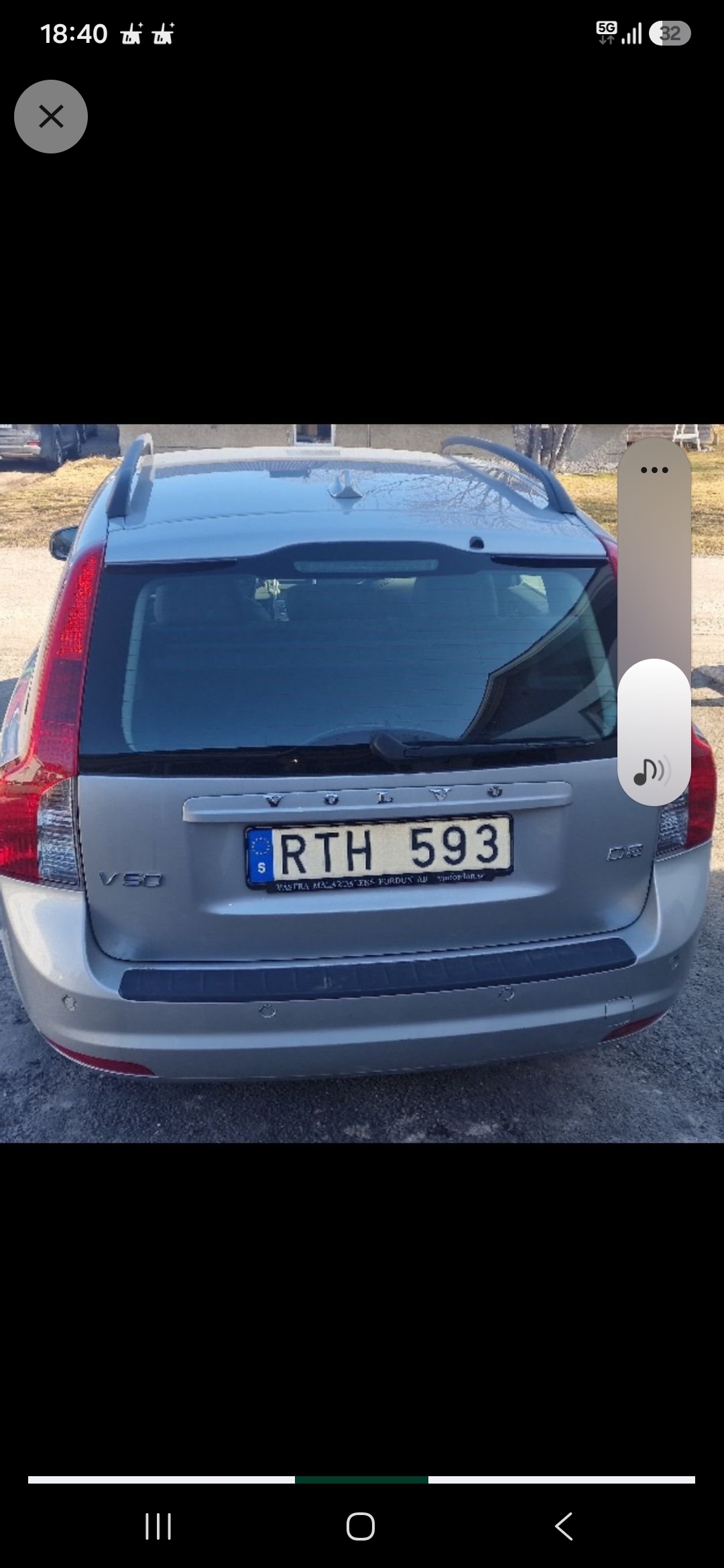 Volvo V50 D2 Manuell 2011, photo 2/5