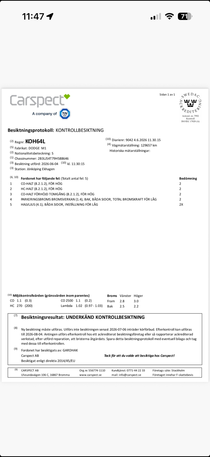 Dodge Challenger 5.7 V8 HEMI Manuell 2009, bild 3/3