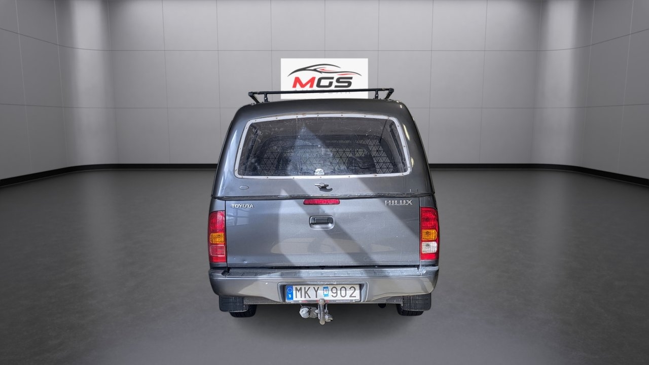 Toyota HiLux Extra Cab 2.5 Nybesiktigad 2008, bild 5/10
