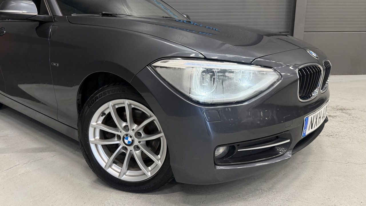 BMW 118 d 5-dörrars Sport line Blåtand 2014, bild 3/10
