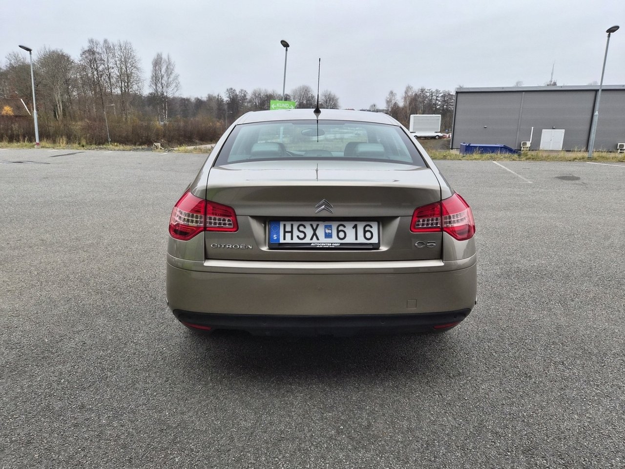 Citroen C5 Sedan 2.0 HDiF Euro 4 2009, bild 4/10
