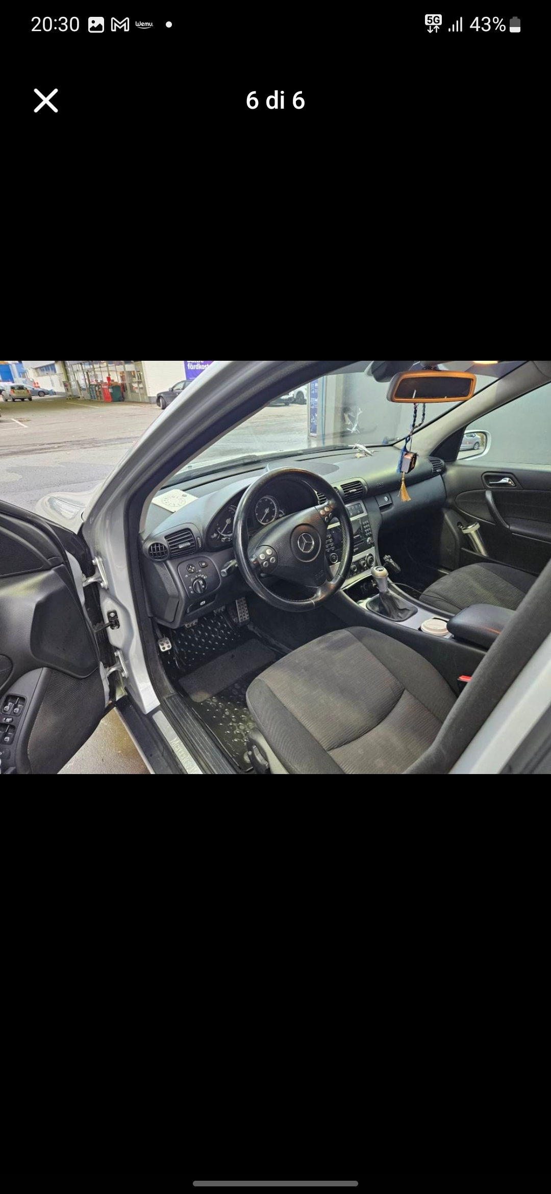 Mercedes-Benz C 180 Kompressor Manuell 2005, bild 5/6