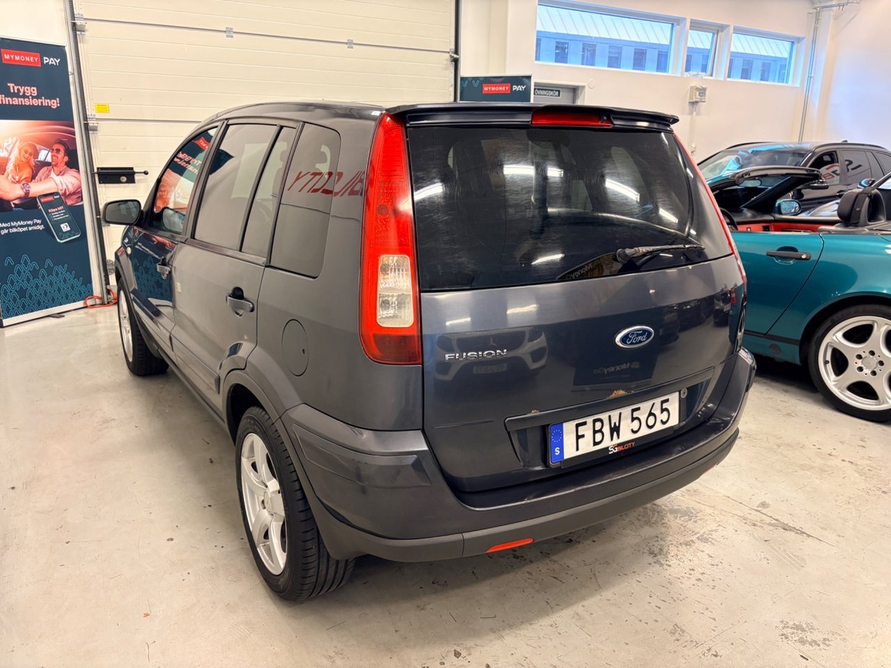 Ford Fusion 1.4 MANUELL 80HK 5 VÄXLAR 2007, bild 7/10