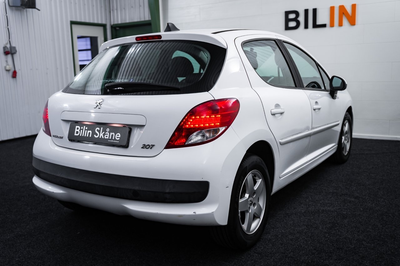 Peugeot 207 5-dörrar 1.4 VTi 2010, bild 6/10