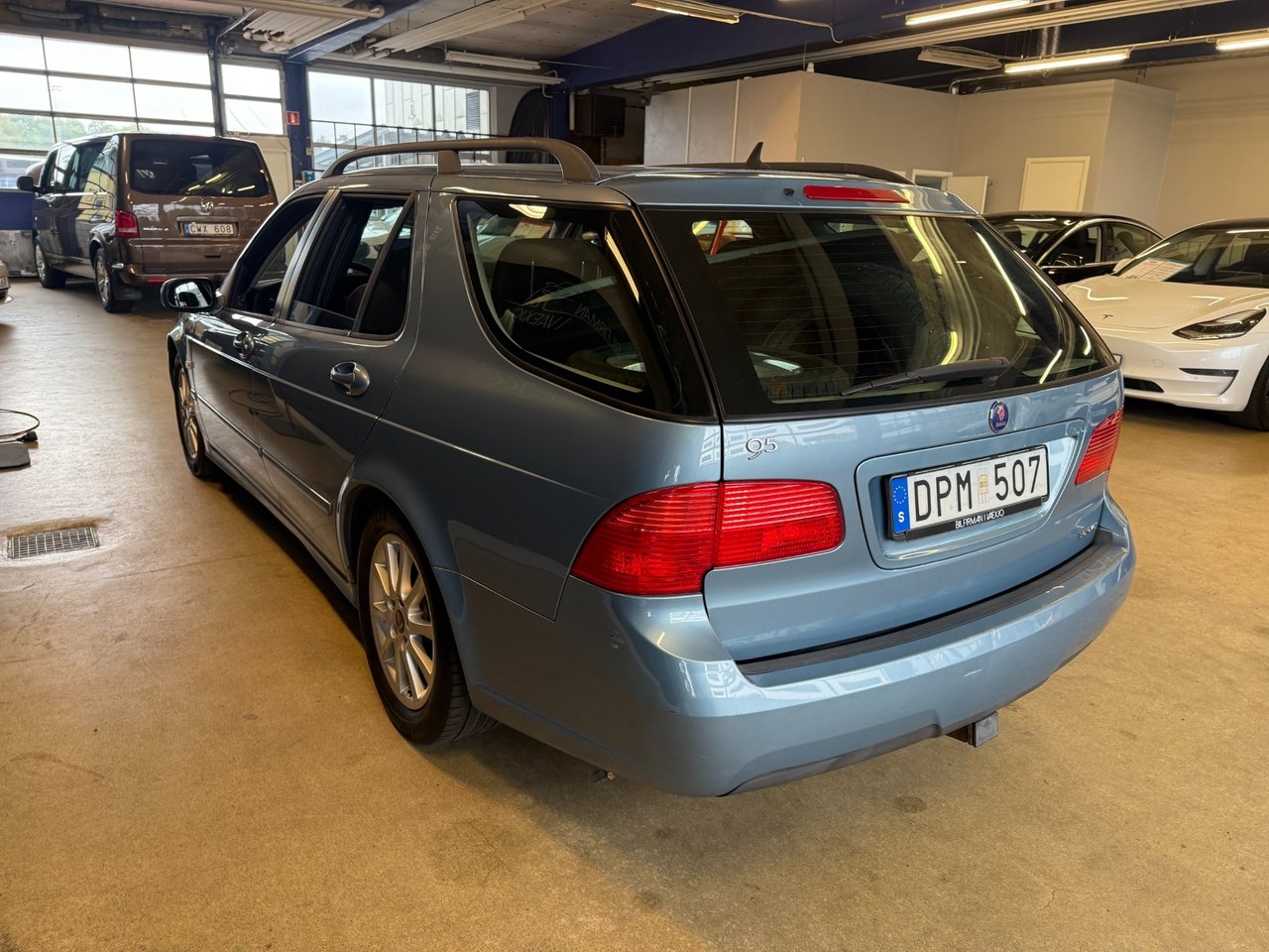 Saab 9-5 SportCombi 2.3t BioPower 2008, bild 5/10