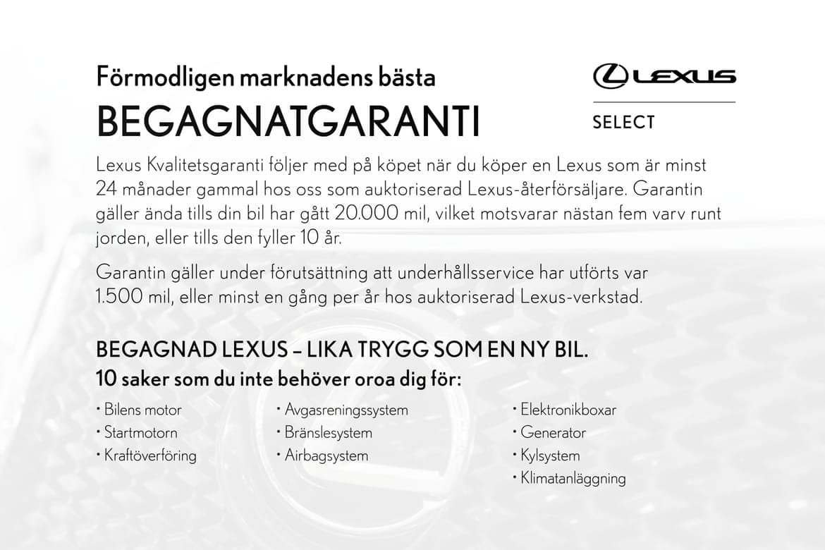 Lexus ES 300h EXECUTIVE TEKNIKPAKET 2023, bild 3/13