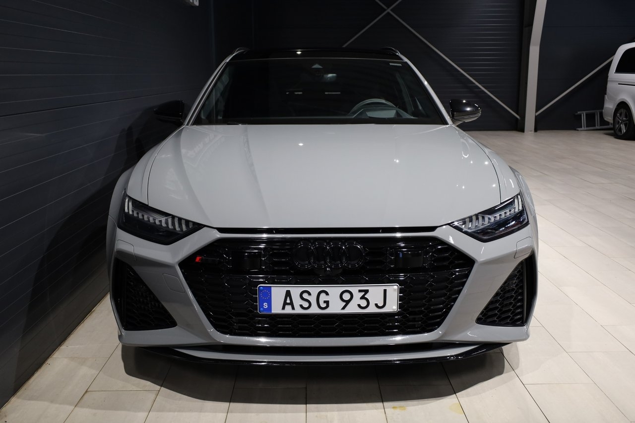 Audi RS6 Avant 4.0 V8 600hk B&O/360° 2022, photo 2/10