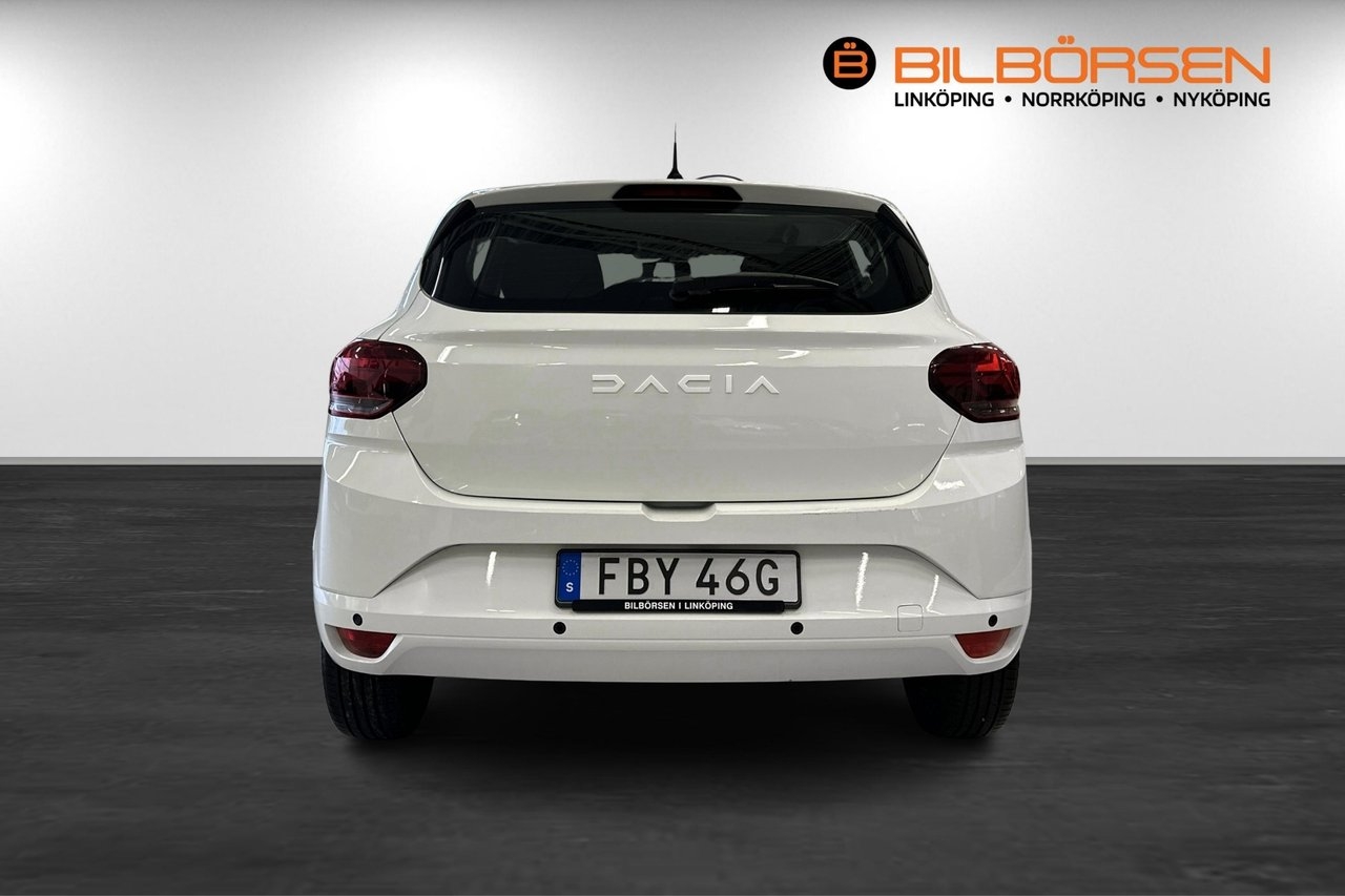 Dacia Sandero 1.0 TCe 91hk (Sensorer) 2023, kuva 5/10