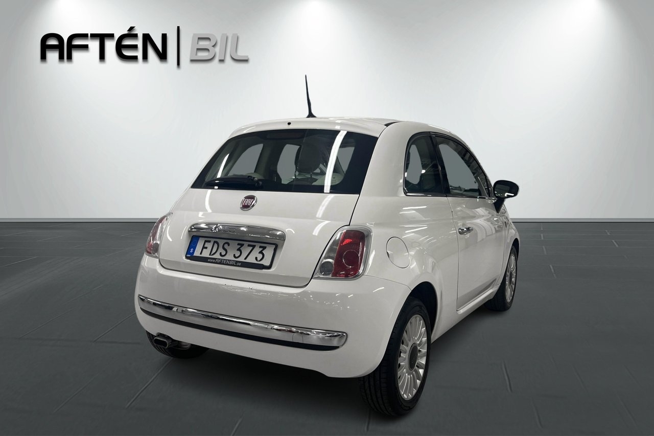 Fiat 500 1.2 8V Dualogic Lounge Taklucka 2014, bild 7/19