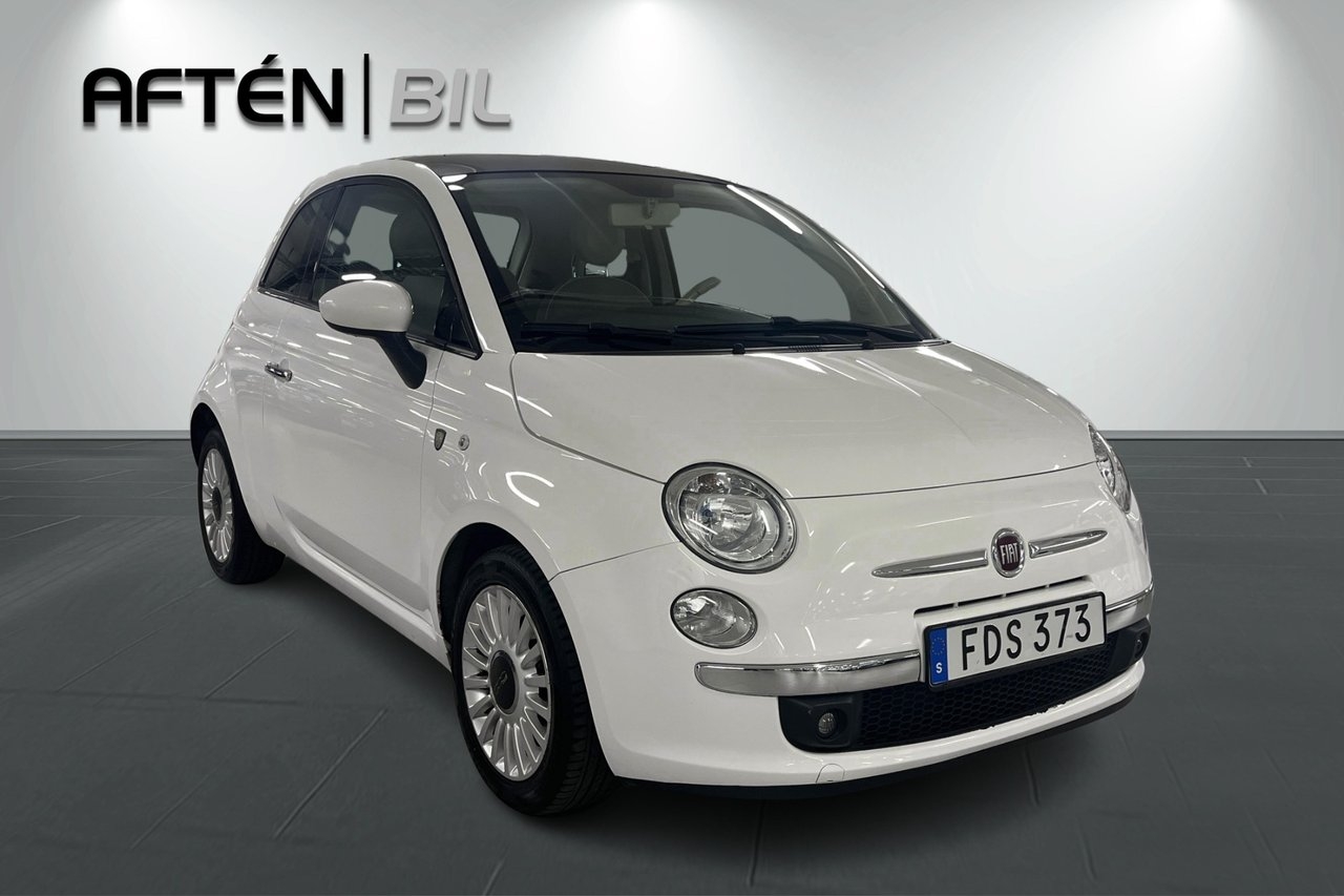 Fiat 500 1.2 8V Dualogic Lounge Taklucka 2014, bild 4/19