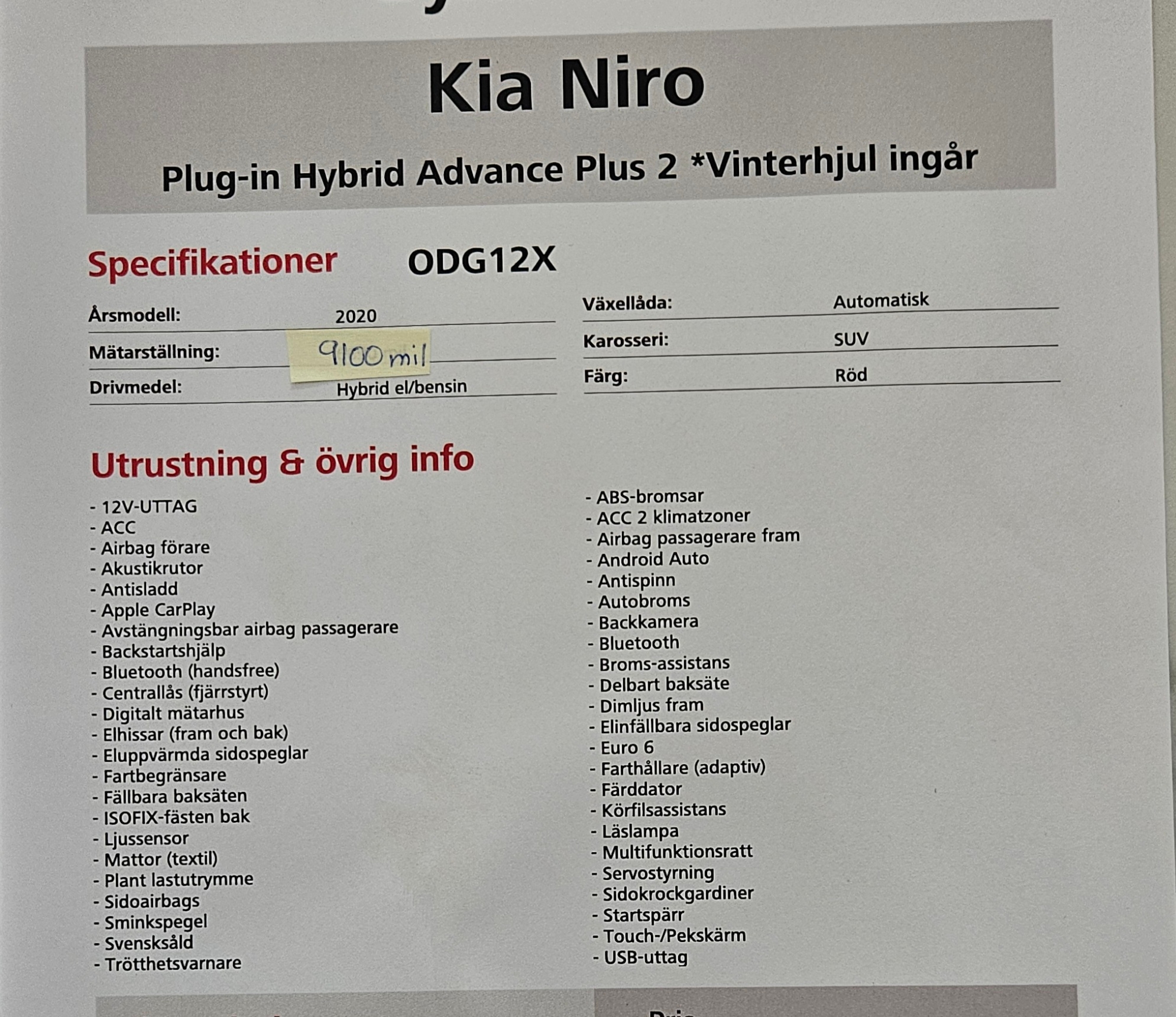 Kia Niro P-HEV DCT 2020, kuva 6/6
