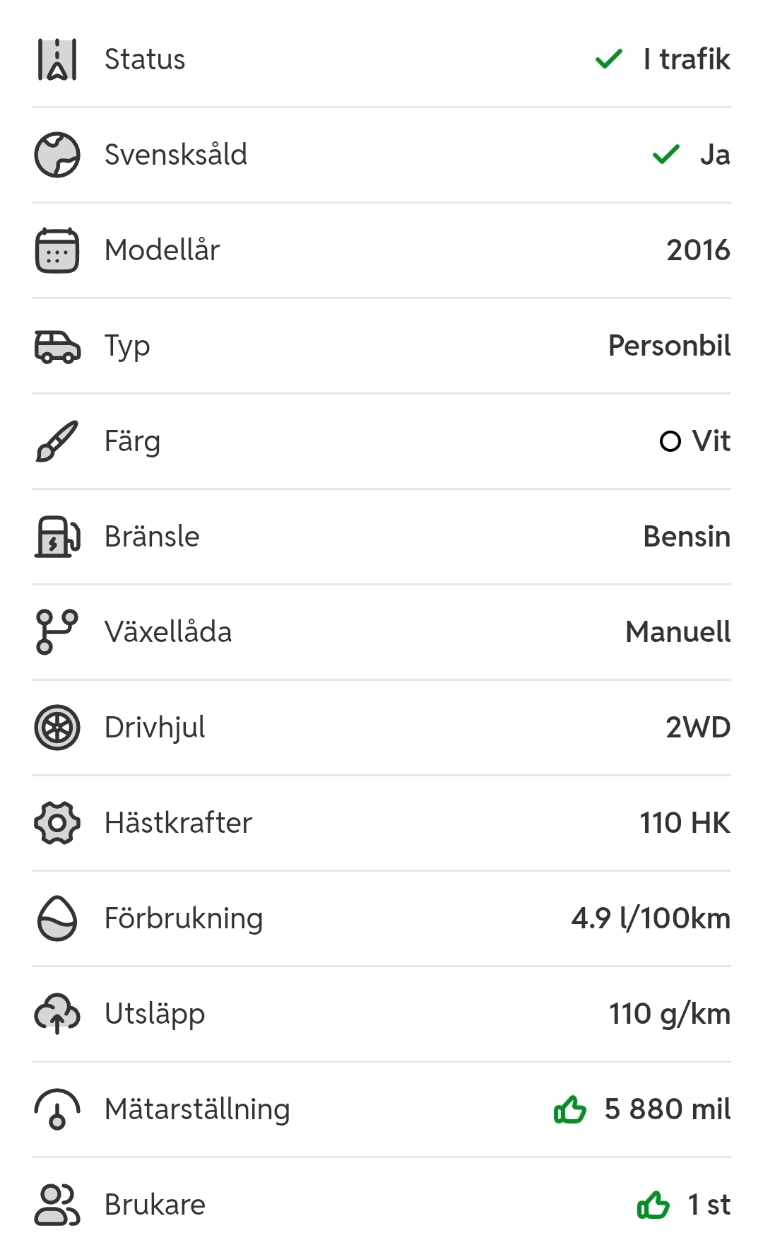 Skoda Rapid 1.2 TSI Manuell 2016, bild 4/10