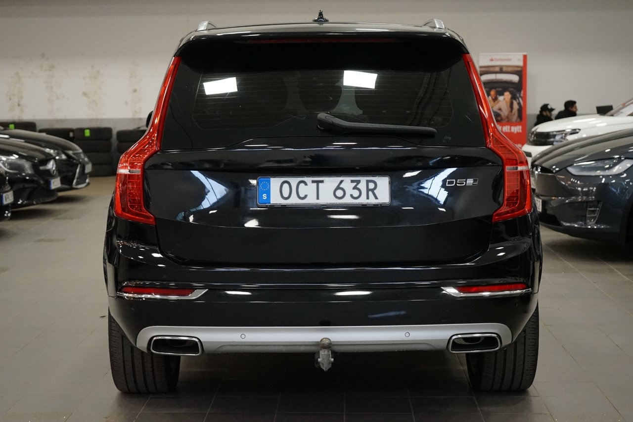 Volvo XC90 D5 AWD Inscription 7-sits B&W 2019, bild 7/10
