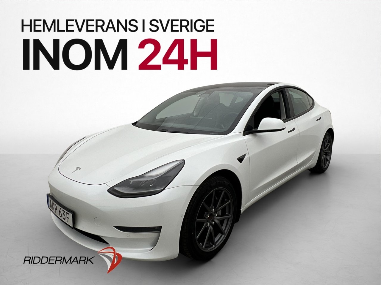 Tesla Model 3 Long Range AWD Svensksåld 2021, bild 4/10