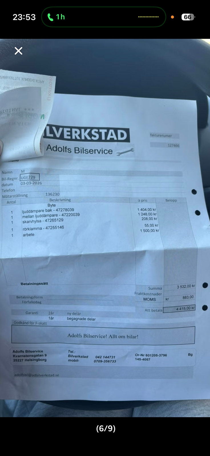Volkswagen Polo 5-dörrar 1.4 Manuell 2004, bild 6/10