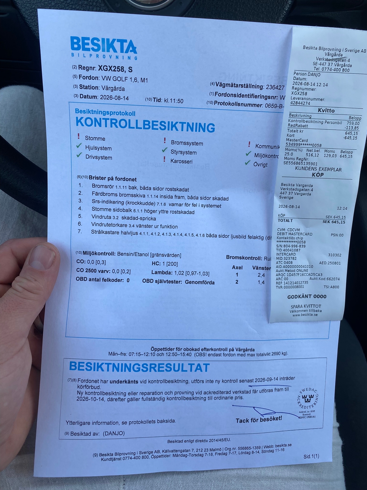 Volkswagen Golf V 5-dörrar 1.6 Manuell 2006, bild 7/7