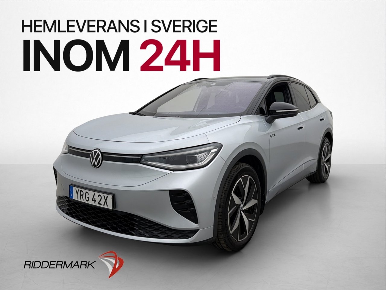 Volkswagen ID.4 GTX 77 kWh MOMS 4M Drag 2023, bild 4/10