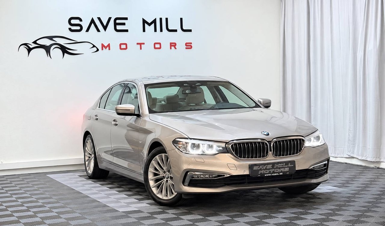 BMW 520 d Sedan Luxury Line 2018, photo 2/10