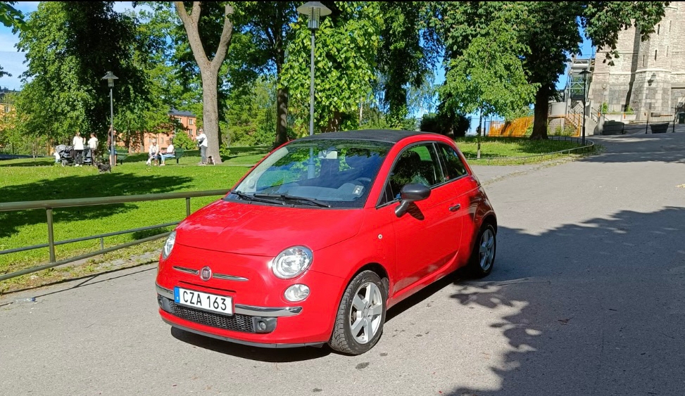 Fiat 500C 1.2 8V Manuell 2015, bild 2/8