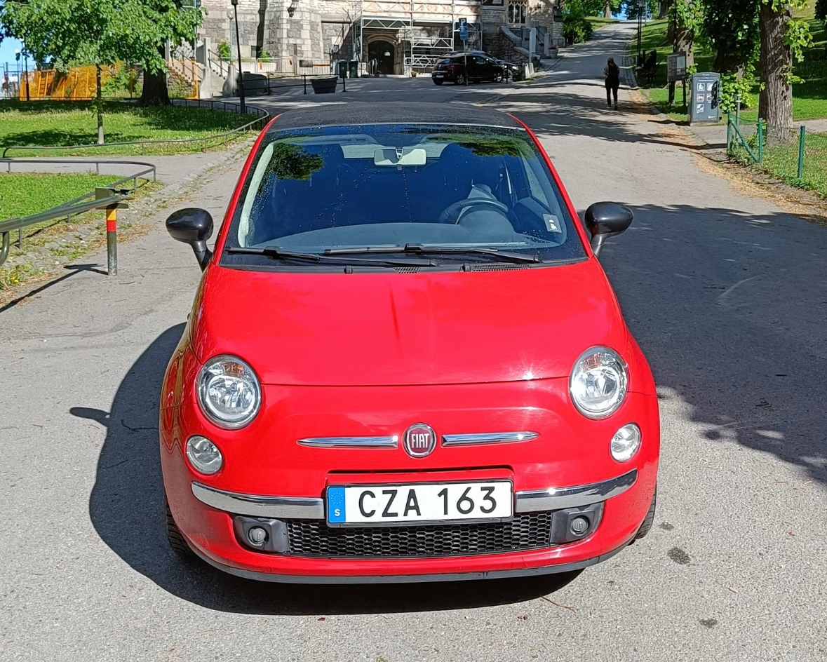 Fiat 500C 1.2 8V Manuell 2015, bild 3/8