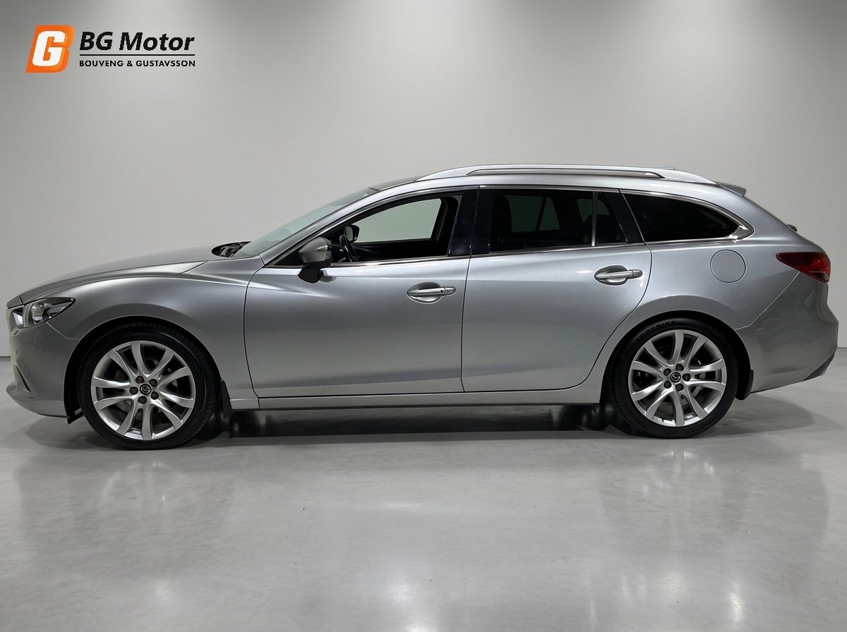 Mazda 6 Wagon 2.2 175HK Aut Drag/Värmare 2015, bild 7/21