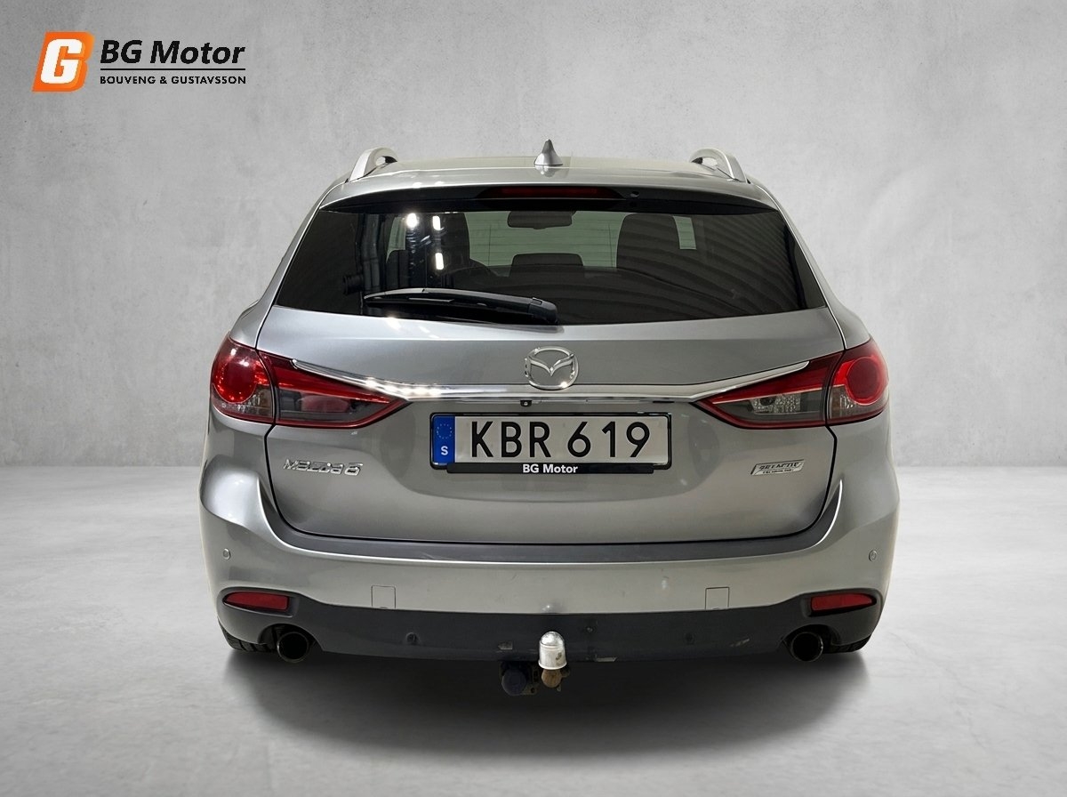 Mazda 6 Wagon 2.2 175HK Aut Drag/Värmare 2015, bild 5/21