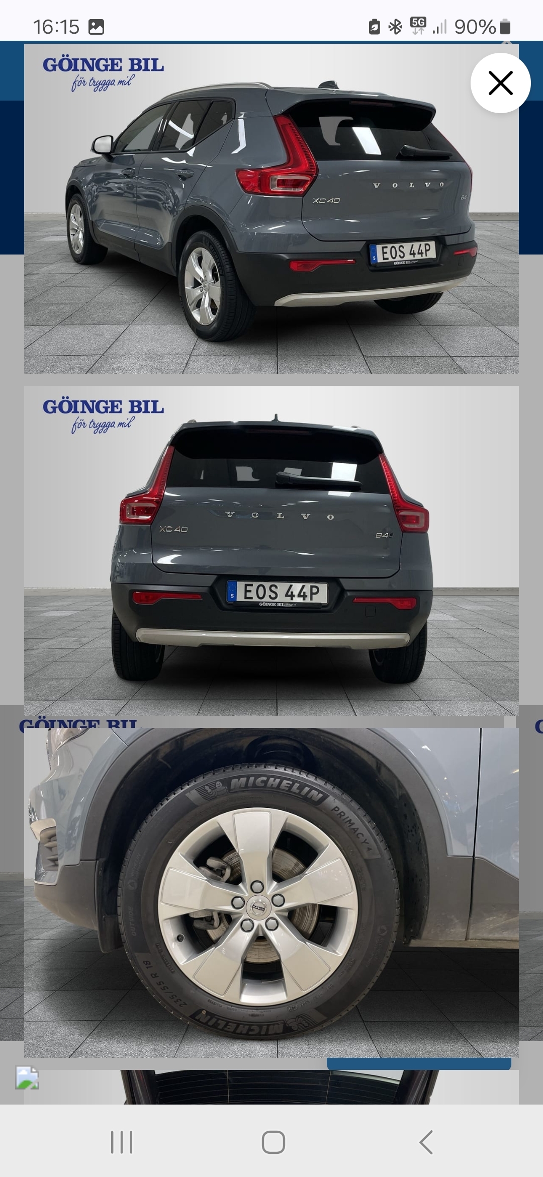 Volvo XC40 B4 AWD DCT 2022, bild 5/9