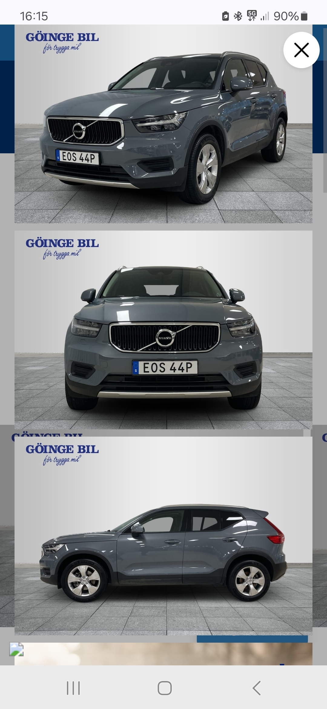 Volvo XC40 B4 AWD DCT 2022, bild 4/9