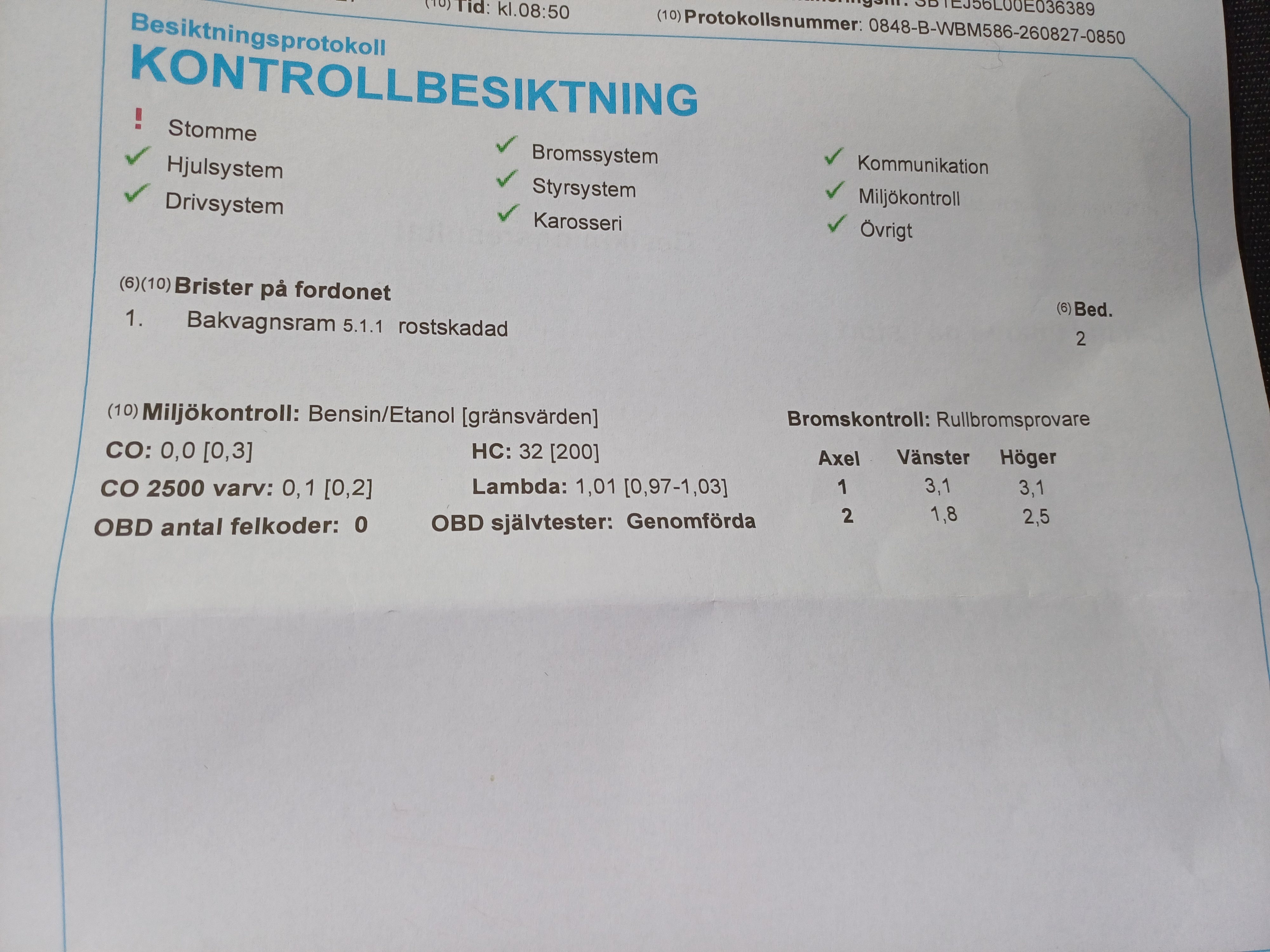 Toyota Avensis 2004, bild 2/2