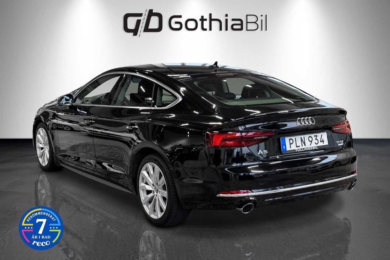 Audi A5 Sportback 2.0 TFSI Proline 2018, bild 7/10