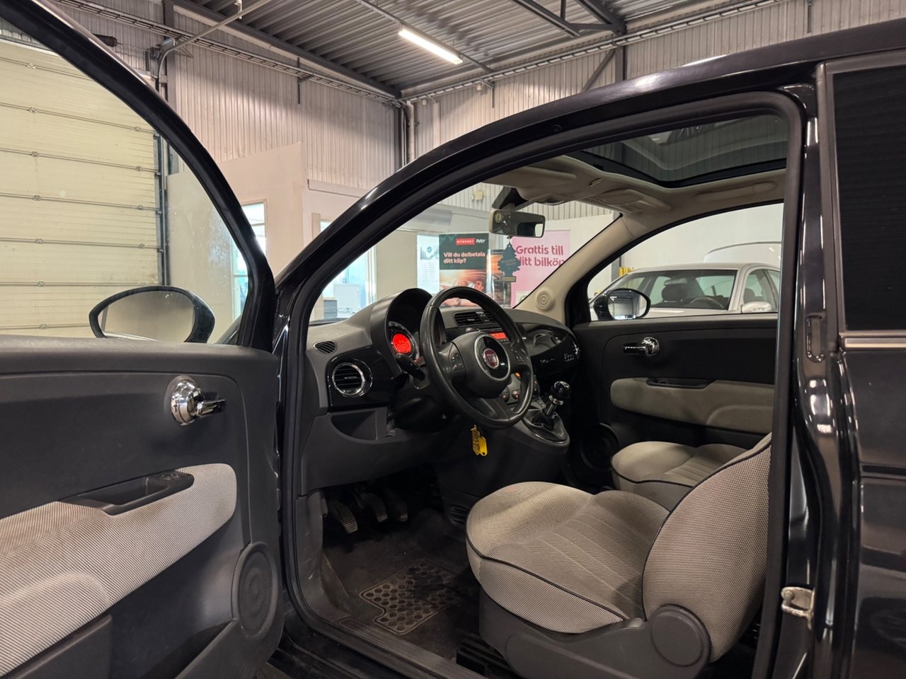 Fiat 500 1.2 8V Lounge Euro 5 2014, bild 7/10