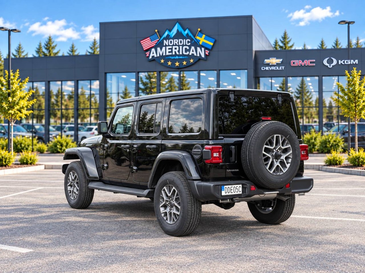 Jeep Wrangler 3.6 V6 Sahara Unlimited 2025, bild 4/10