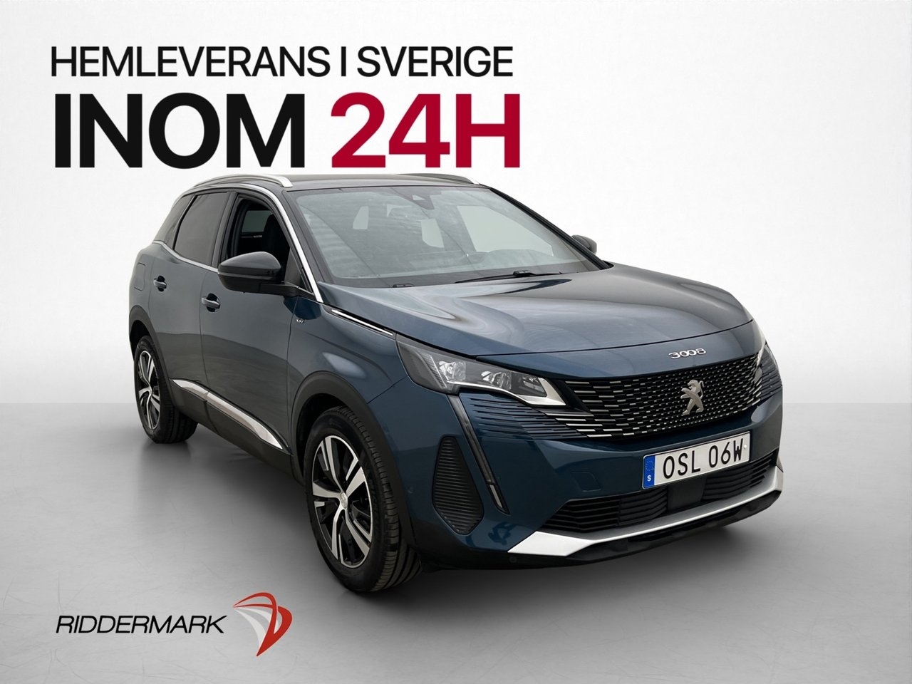 Peugeot 3008 1.2 PureTech GT Halvskinn 2023, bild 3/26