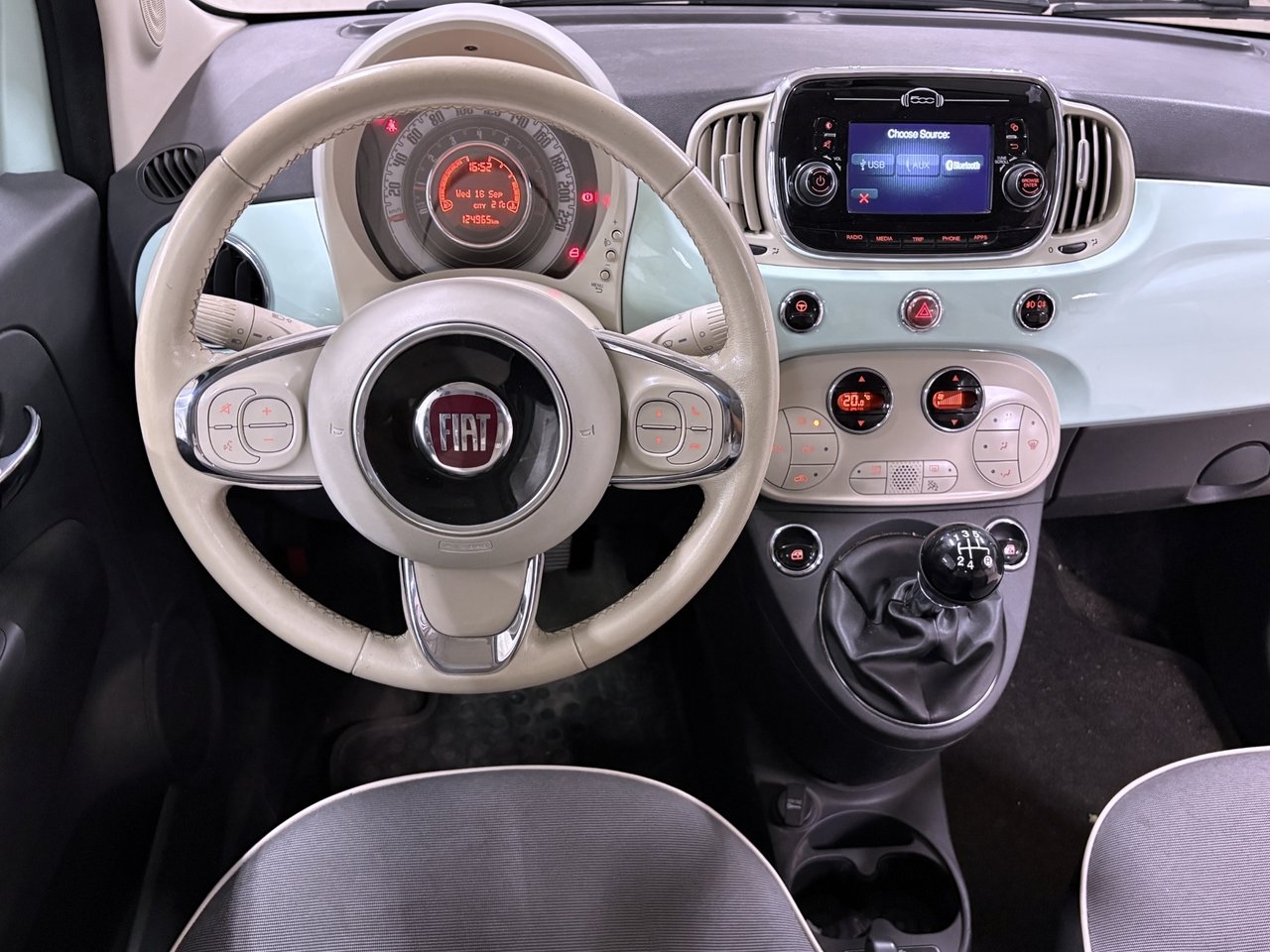 Fiat 500 1.2 8V Lounge Euro 6 2017, bild 6/10