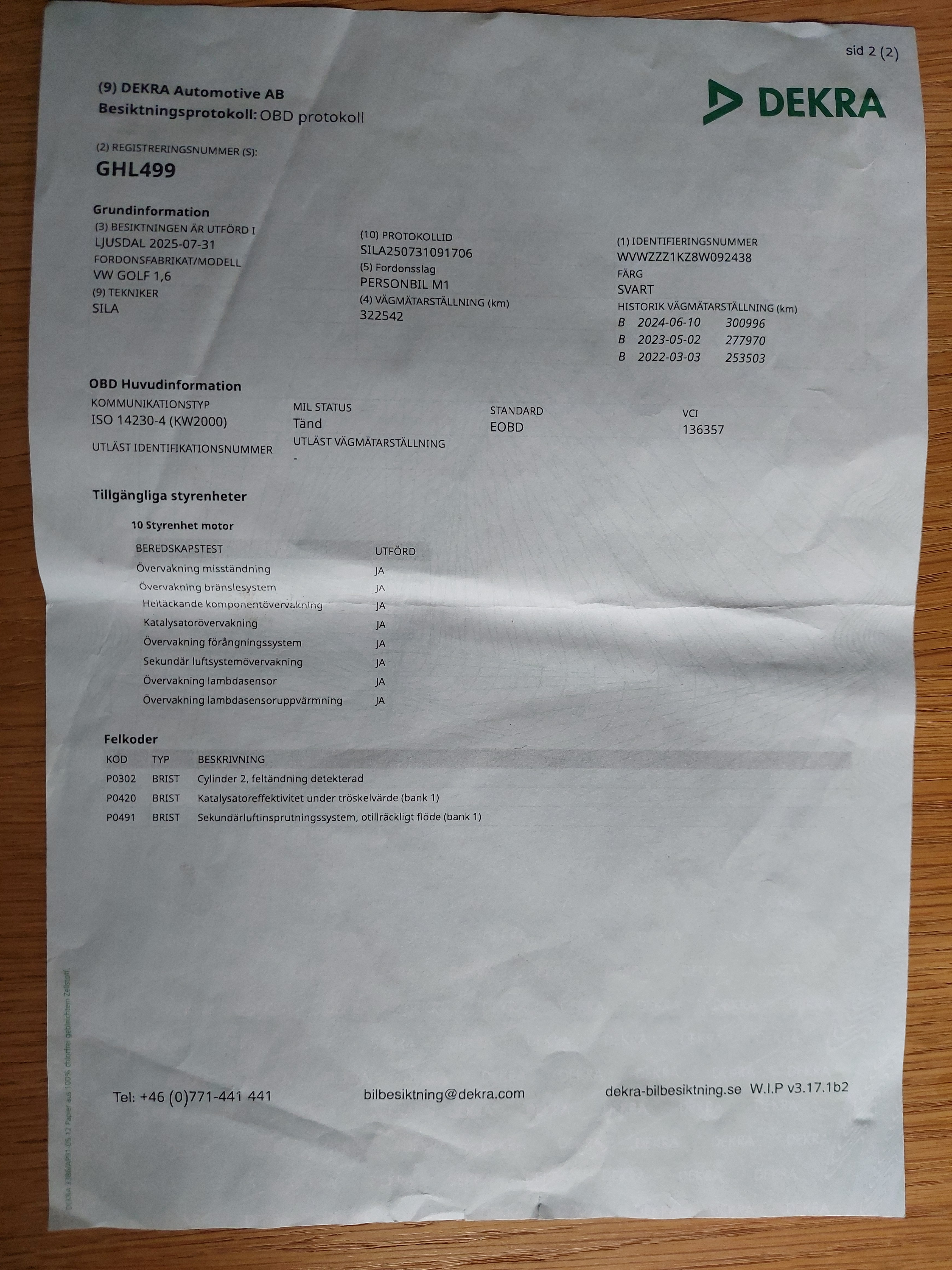 Volkswagen Golf V 5-dörrar 1.6 Manuell 2008, bild 2/8