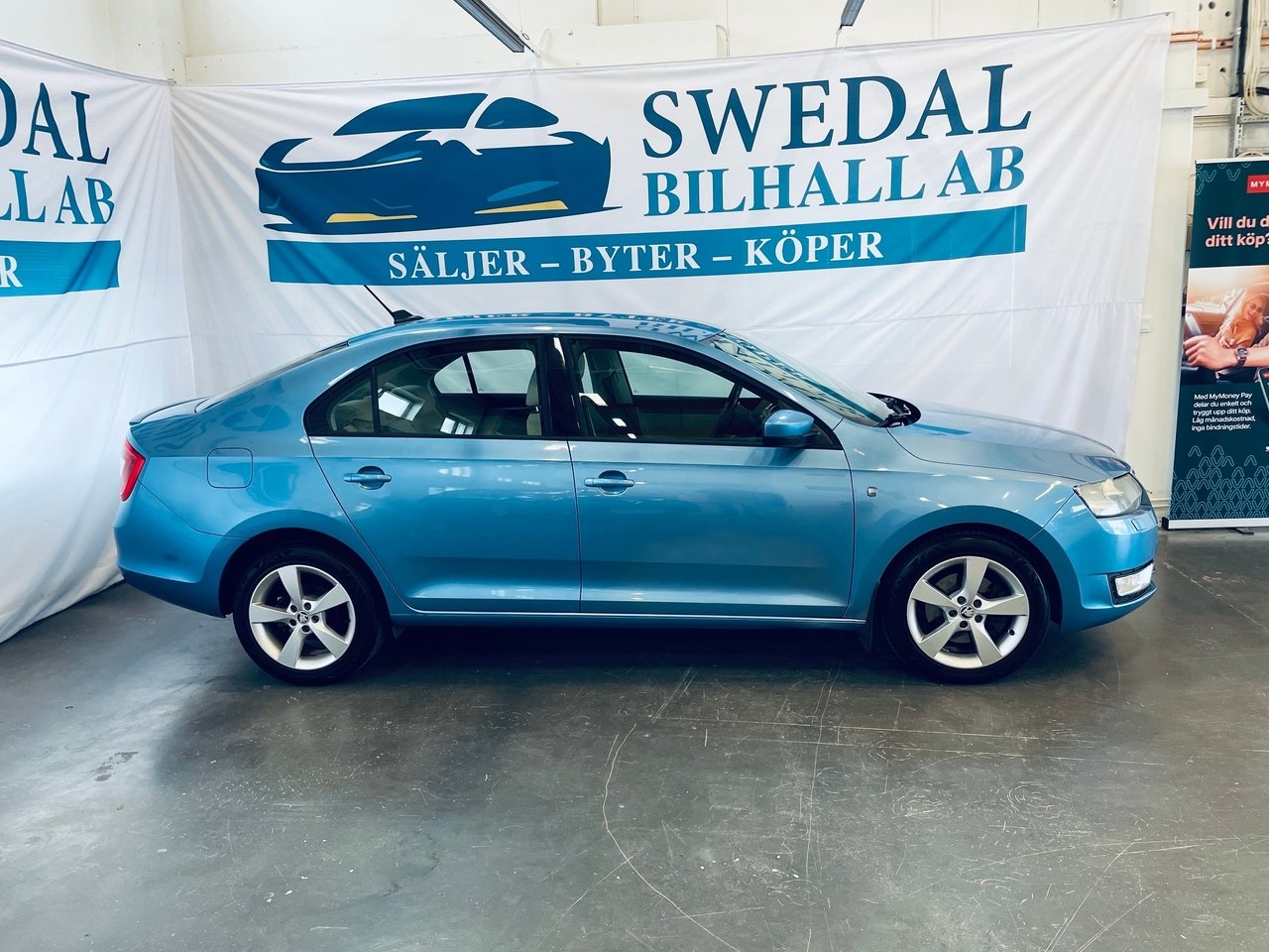 Skoda Rapid 1.4 TSI Plus Euro5 2Ägare 2014, bild 4/10