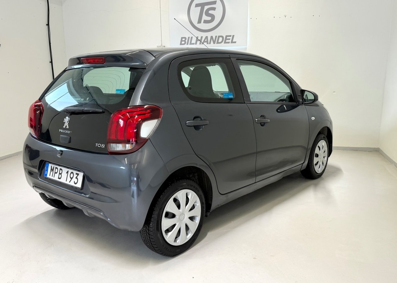 Peugeot 108 5-dörrar 1.0 VTi AUTOMAT 2018, bild 3/8