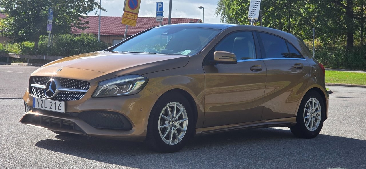 Mercedes-Benz A 200 d Aut AMG Pan Amb 2018, bild 6/10