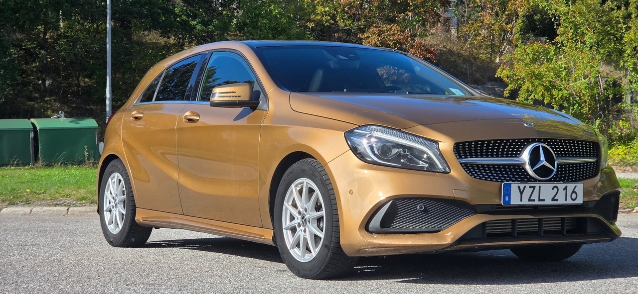 Mercedes-Benz A 200 d Aut AMG Pan Amb 2018, bild 5/10