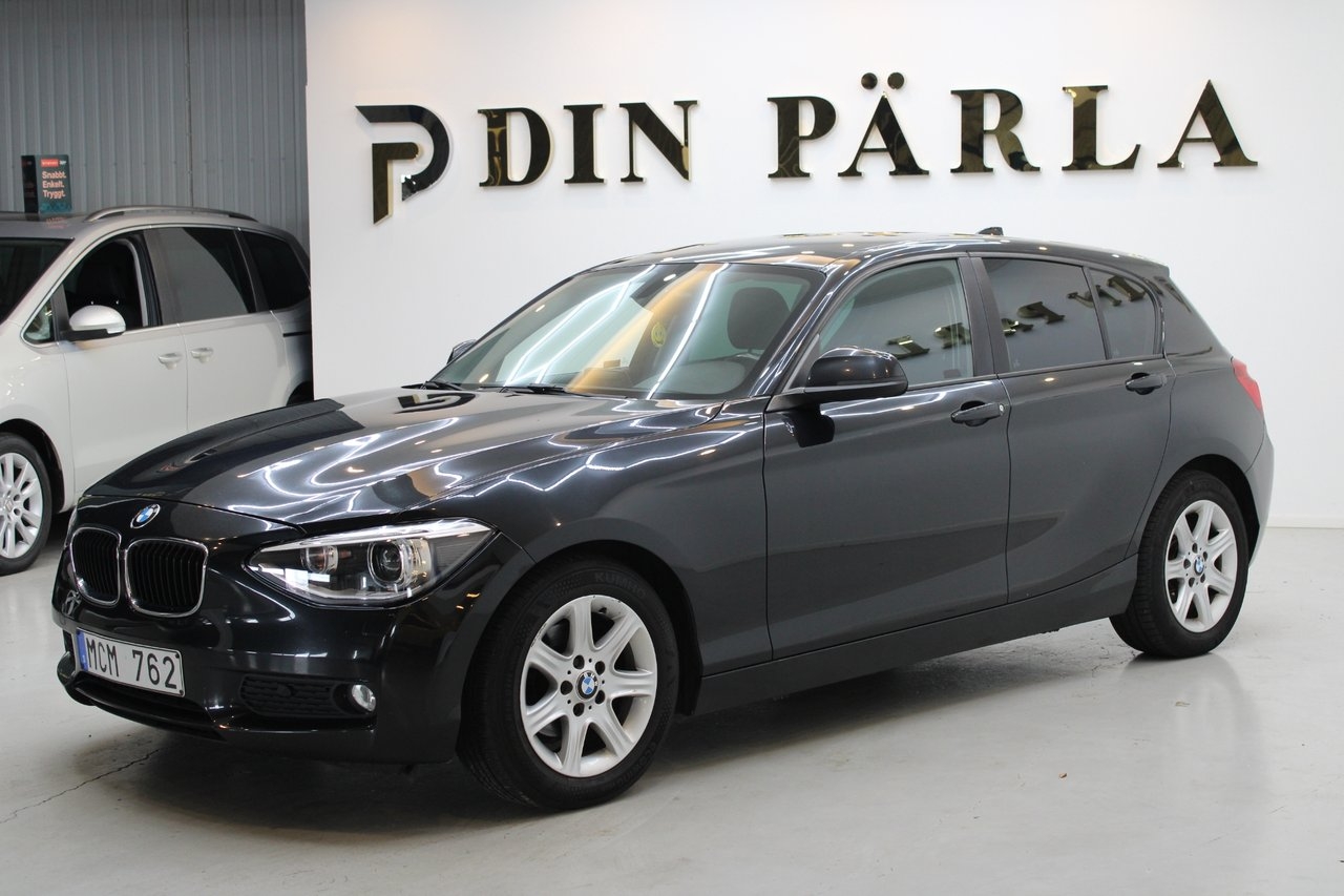 BMW 116 i 5-dörrars Ny Besiktad M-Värme 2013, bild 3/10