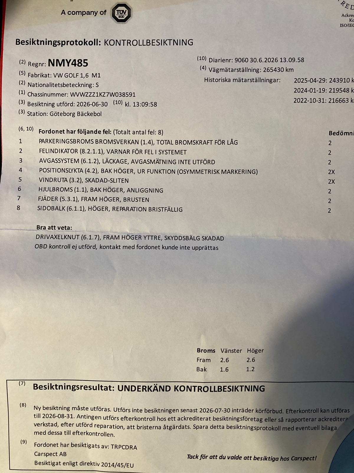 Volkswagen Golf V 5-dörrar 1.6 Manuell 2007, kuva 2/5